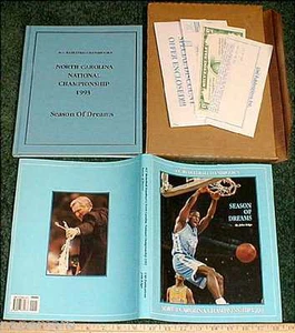 UNC University of North Carolina Chapel Hill 1993 Basketball National Champions - Picture 1 of 1