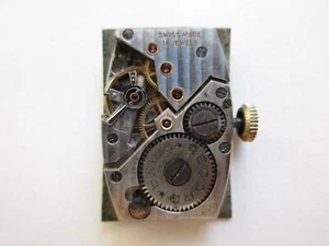 Rekordkaliber 120 Schweizer Uhrwerk Zifferblatt & Zeiger - laufend - Bild 1 von 5