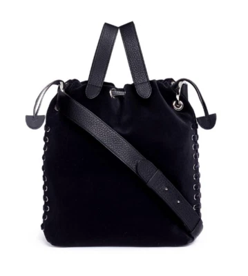 Bolso Bandolera Meli Melo X5104 Mujer Avellana Cordón Terciopelo Foto 1 de 4