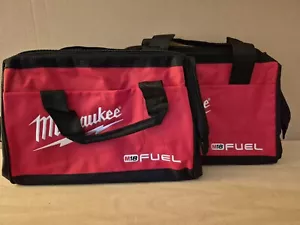 2 - Brand New Small Milwaukee M18 Fuel Heavy Duty Canvas Tool Bags - Picture 1 of 4