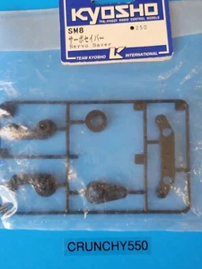 Kyosho SM8 Servo Saver Set Vintage RC Part - Picture 1 of 3