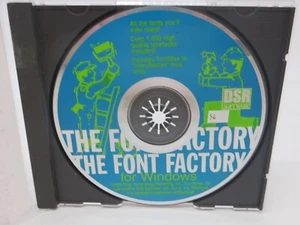 The Font Factory für Windows (CD-ROM, 1994) PC Computer Programm - Bild 1 von 3