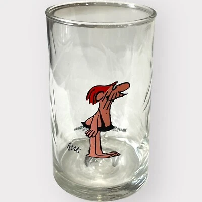 Vintage 1981 B.C. Thor Red Head Ice Age Comic Arby’s Glass Collector Series Hart - Image 1 of 4
