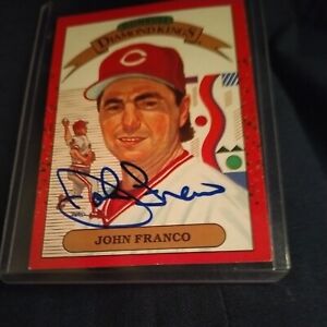 1990 Donruss Jared Franco Autographed Baseball Card