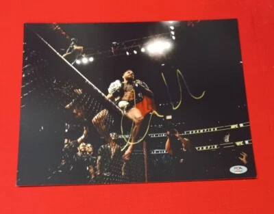 Foto firmada autografiada por Conor McGregor UFC MMA 11x14 PSA Foto 1 de 2