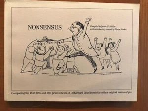 Nonsensus: Cross-referencing Edward Lear's Original 116 Limericks...[Signed] - Imagen 1 de 3