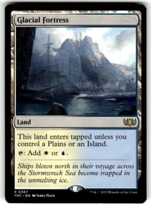 Glacial Fortress Commander: Tarkir: Dragonstorm NM MTG MAGIC - Picture 1 of 1