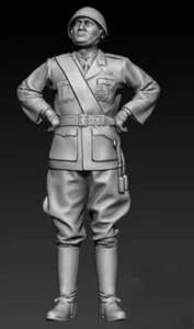 Figurino Benito Mussolini italian commander miniatura diorama - Picture 1 of 5