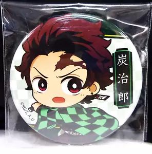 Tanjiro Kamado - 2" Demon Slayer Kimetsu no Yaiba Can Insignia Botón Pin - Japón - Imagen 1 de 3