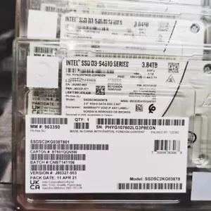 INTEL SSD D3-S4610 3.84TB SERIES 2.5" SATA III ENTERPRISE SSDSC2KG038T801 NEW - Picture 1 of 2