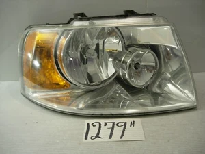 03 04 05 06 Ford Expedition PASSENGER Side Used Headlight Front Lamp #1279-H  - Picture 1 of 6