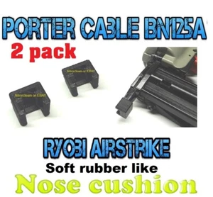 2 pack Ryobi airstrike Porter Cable BN125A parts Brad Nailer nose cushion 894742 - Picture 1 of 1