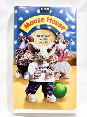 Mouse House BBC Video VHS Tape 1996 Small Tales Claymation Kids Movie Film Rare - Image 1 of 4