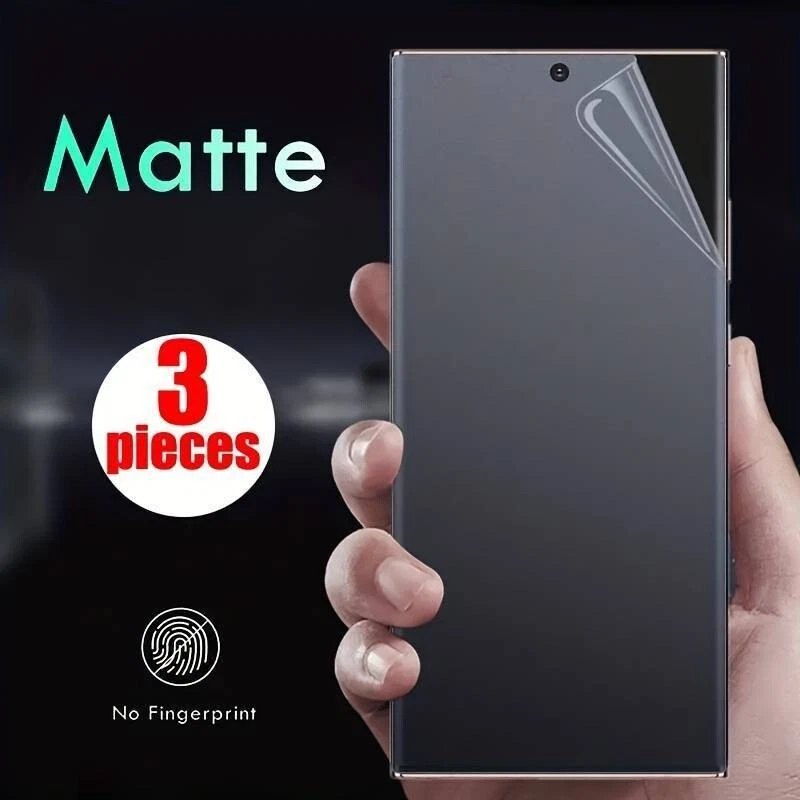 3 x Matte TPU Hydrogel Screen Protector For OnePlus Nord 5 - Image 1 of 4