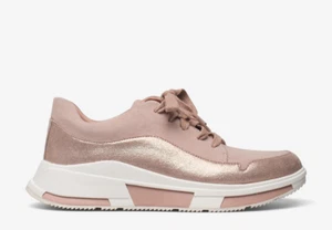 Zapatillas FitFlop Mujer Gamuza Brillo FREYA NUEVAS Elige Talla y Color - Imagen 1 de 17
