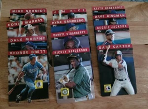 1985 Topps 3-D cards - 20 jugadores diferentes 21 totales con caja sin apagones - Imagen 1 de 4