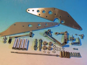 Gimbel Footrest System Kawasaki GPZ 750 UNI-TRAK (KZ750E) | 83-89 | Silver M... - Picture 1 of 2