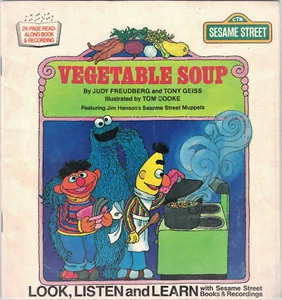 Vegetable Soup - 1983 CTW Sesame Street - Look Listen & Learn Freudberg / Geiss - Picture 1 of 4