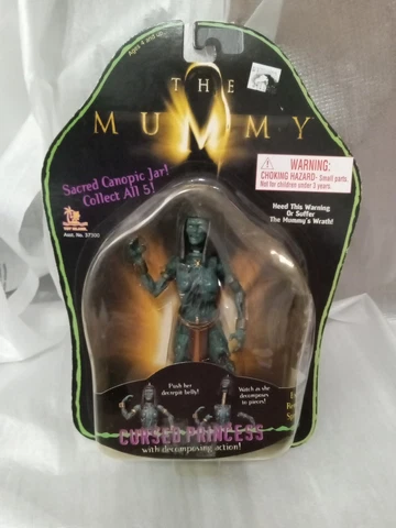 The Mummy Movie Action Figure Cursed Princess 1998 Toy Island Cover
