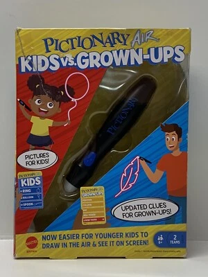 Mattel Pictionary Air Kids Vs. Grown-ups Game - Image 1 of 4