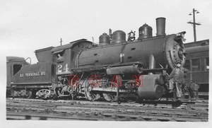 3A847 RP 1940er KANSAS CITY TERMINAL RAILWAY 060 LOK #24 - Bild 1 von 1