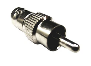 From OZ Quality 1PC RCA Male Plug To BNC Female TV Aerial RF Adaptor +FREE POST! - Picture 1 of 5