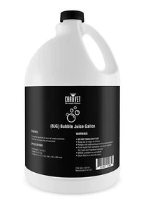 Chauvet DJ BJG Gallon Bubble Fluid Juice 4 Hurricane Bubble Haze+Bubble Machines - Picture 1 of 1