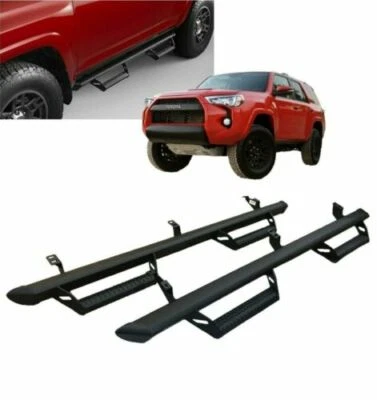 OEM TOYOTA 4RUNNER PREDATOR TUBO PASOS PARA 2014-2023 PT925-89180 NEGRO Foto 1 de 2