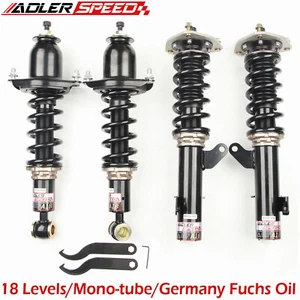 ADLERSPEED 18 Level Mono Tube Coilovers Suspension Kit For 09-13 Toyota Corolla - Picture 1 of 6
