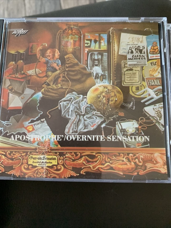 FRANK ZAPPA - Over-Nite Sensation - Hard Rock Pop Music CD Foto 1 de 2