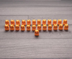 Root A Game Of Woodland Might & Right | 25 Orange Wooden Warrior Game Pieces - Picture 1 of 5