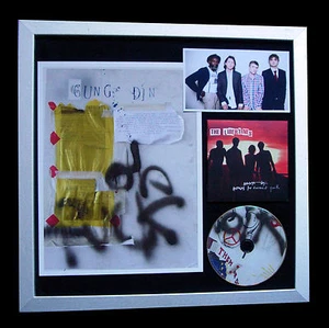 THE LIBERTINES Gunga Din FRAMED OFFICIAL ART PRINT+FAST GLOBAL SHIP+NOT SIGNED - Imagen 1 de 2