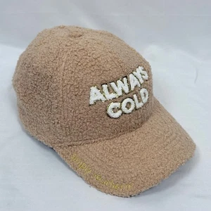Simply Southern Baseball Cap Teddybär Fuzzy Sherpa Always Cold Mütze - Bild 1 von 10