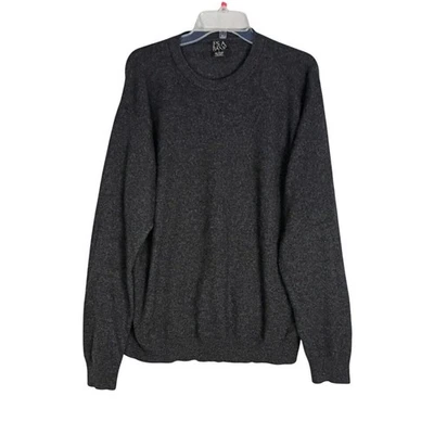 Jos A Bank Gray Mens Cashmere Sweater Size Large - Image 1 of 4