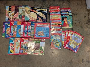 Vtg The Magic School Bus: lot of 38 picture books & readers 1990's -2000's - Foto 1 di 6