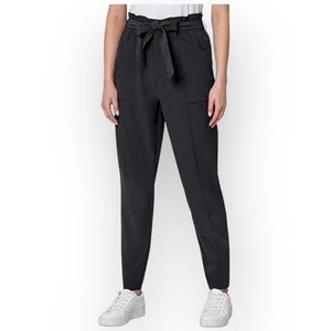 Neu mit Etikett Modern Ambition Damenhose mit spitz zulaufendem Bein zum Binden – Größe Medium – schwarz - Bild 1 von 5