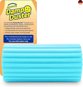 Scrub Daddy Damp Duster Staubschwamm, Staubwedel waschbar mit Rillen, - Bild 1 von 6