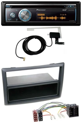 Pioneer Bluetooth DAB MP3 USB CD Autoradio für Renault Megane Scenic ab 07 schwa - Bild 1 von 4