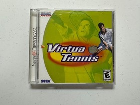 Virtua Tennis (Sega Dreamcast, 2000) CIC w/Manual VF-NM Excellent Tested!!
