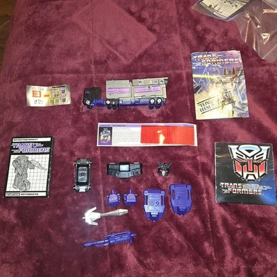 Transformers Hasbro G1 1985 100 % completos Motormaster. Con folleto de instrucciones  Foto 1 de 4