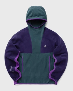 Nike ACG Wolf Tree X Polartech Pullover Hoodie Size MEDIUM Purple Green New ✅ - Picture 1 of 8