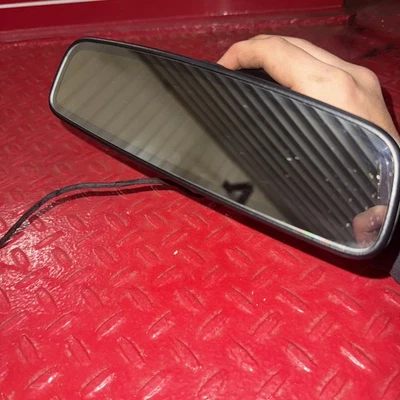 15-19 Porsche Macan S 95B Interior Rear View Mirror Glass Black OEM - Bild 1 von 4