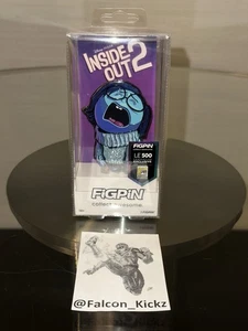 FIGPIN Disney and Pixar's Inside Out 2, Sadness 2025SDCC Exclusive - In Hand - Picture 1 of 6
