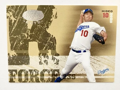 2004 Leaf Certified Cuts K-Force #KF-31 HIDEO NOMO /236 Dodgers SP 236 K's - Изображение 1 из 2