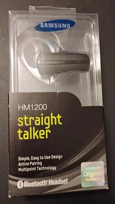 Samsung HM1200 Straight Talker Bluetooth Ear Piece Headset New & Sealed - Image 1 of 4