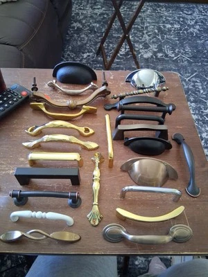 Assortment Of Handles Over 100  (there are multiples of pictured) - Image 1 of 4