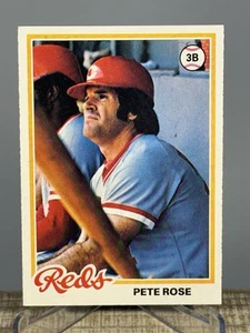 1978 Topps #20 Pete Rose Cincinnati Reds - Picture 1 of 3