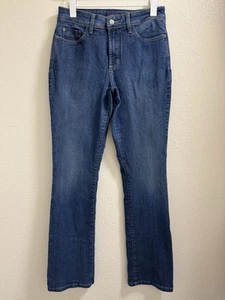 NYDJ Billie Mini Boot Jeans High-Rise Stretch Denim Lift-Tuck Women's Size 6 - Bild 1 von 7