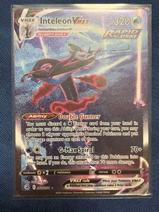 Inteleon VMAX (Alternate Art Secret) 266/264 Swsh08: Fusion Strike Holo - Bild 1 von 2