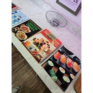 7 Vintage Japanese Cook Books Recipe Cards - Picture 1 of 10